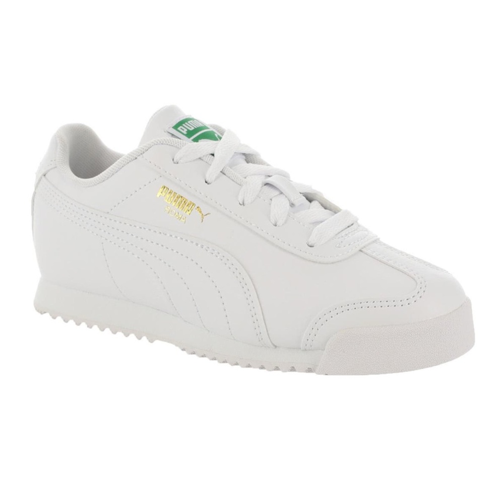 PUMA • Kids White Roma 24 Standard Sneakers Includes Box Toddler